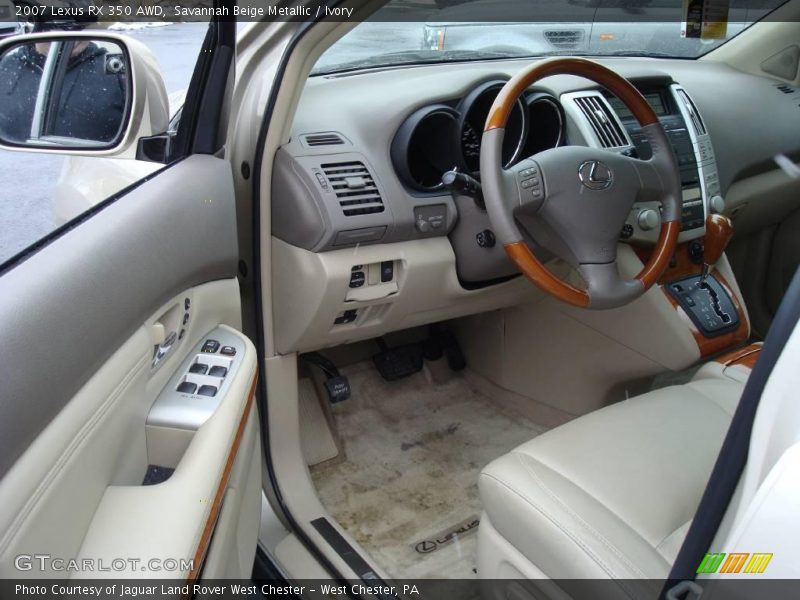 Savannah Beige Metallic / Ivory 2007 Lexus RX 350 AWD