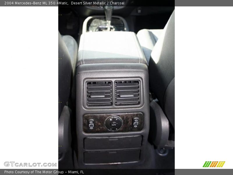 Desert Silver Metallic / Charcoal 2004 Mercedes-Benz ML 350 4Matic
