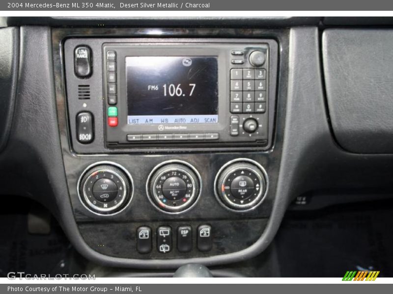 Desert Silver Metallic / Charcoal 2004 Mercedes-Benz ML 350 4Matic