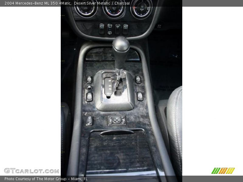Desert Silver Metallic / Charcoal 2004 Mercedes-Benz ML 350 4Matic