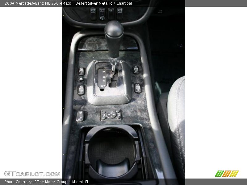 Desert Silver Metallic / Charcoal 2004 Mercedes-Benz ML 350 4Matic