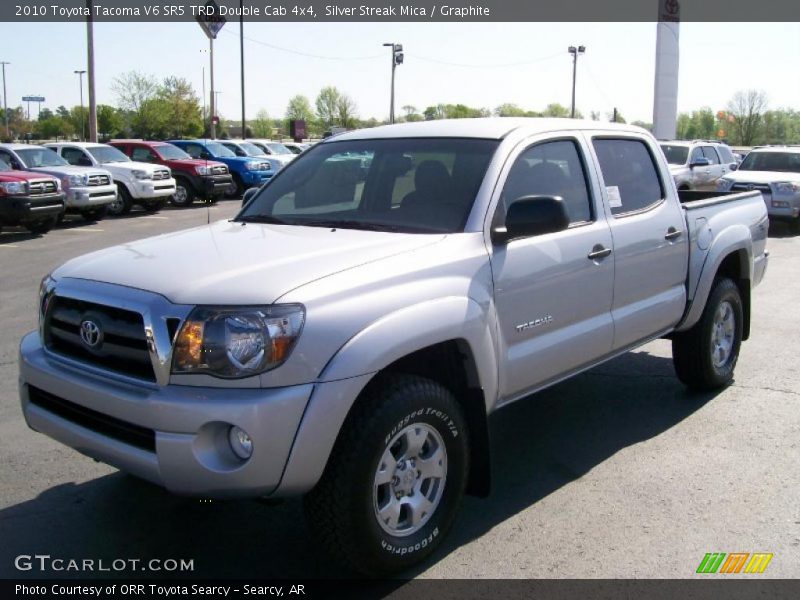 Silver Streak Mica / Graphite 2010 Toyota Tacoma V6 SR5 TRD Double Cab 4x4