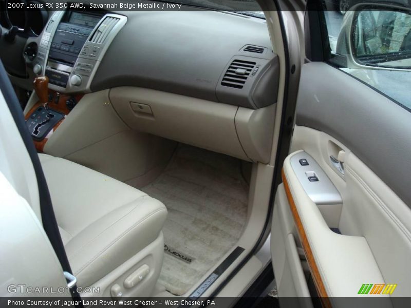 Savannah Beige Metallic / Ivory 2007 Lexus RX 350 AWD