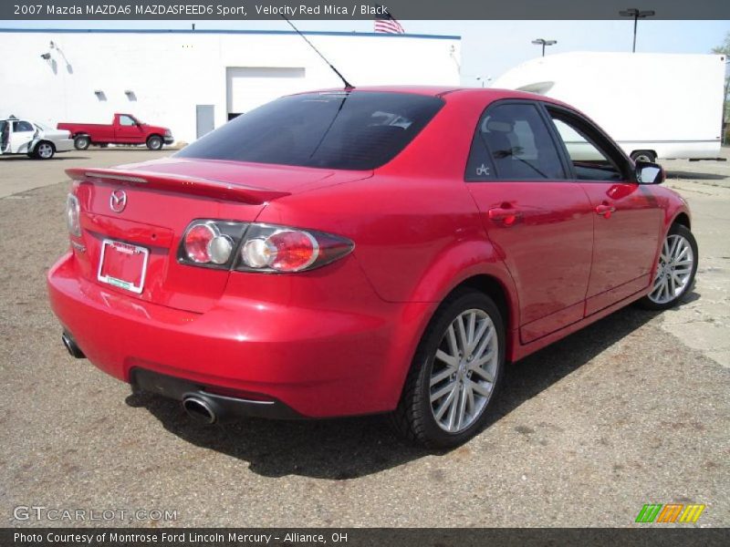 Velocity Red Mica / Black 2007 Mazda MAZDA6 MAZDASPEED6 Sport