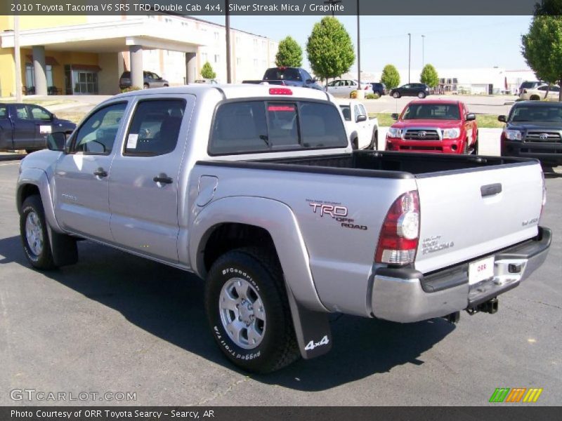 Silver Streak Mica / Graphite 2010 Toyota Tacoma V6 SR5 TRD Double Cab 4x4