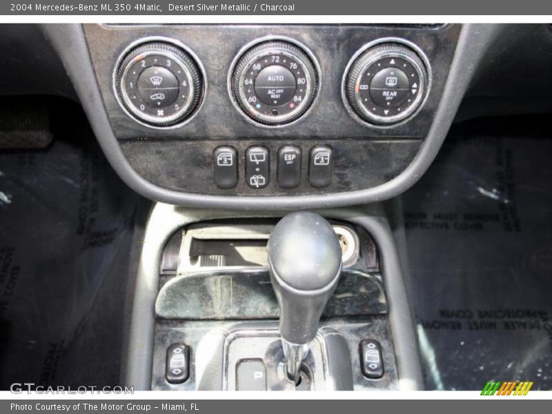 Desert Silver Metallic / Charcoal 2004 Mercedes-Benz ML 350 4Matic
