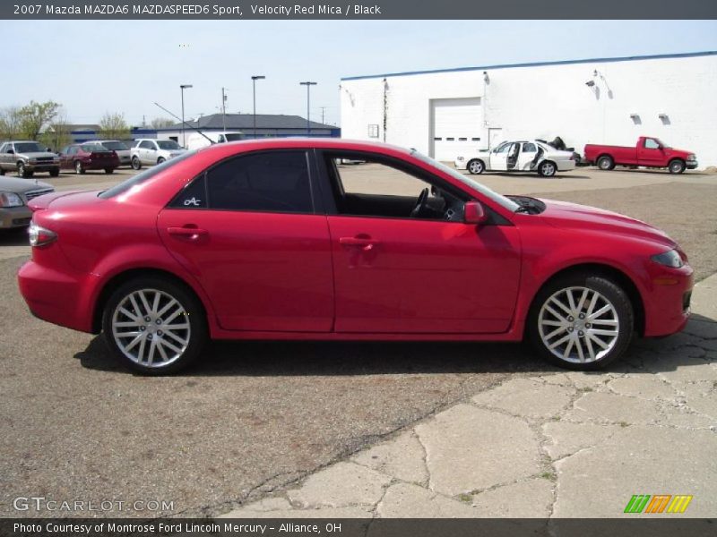 Velocity Red Mica / Black 2007 Mazda MAZDA6 MAZDASPEED6 Sport