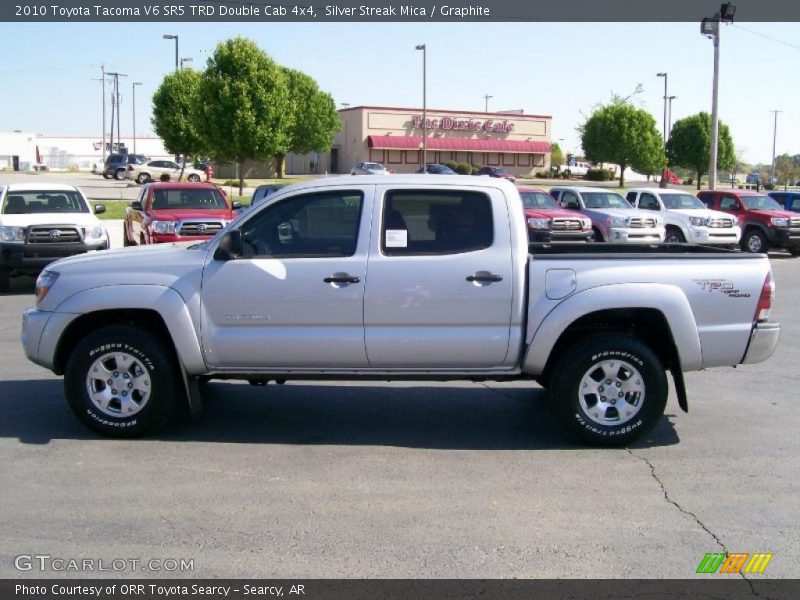 Silver Streak Mica / Graphite 2010 Toyota Tacoma V6 SR5 TRD Double Cab 4x4