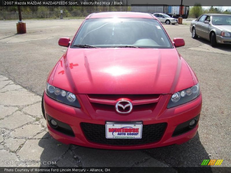 Velocity Red Mica / Black 2007 Mazda MAZDA6 MAZDASPEED6 Sport