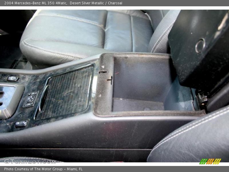 Desert Silver Metallic / Charcoal 2004 Mercedes-Benz ML 350 4Matic