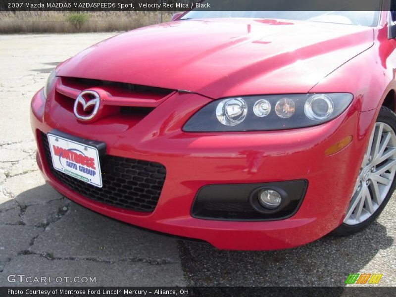 Velocity Red Mica / Black 2007 Mazda MAZDA6 MAZDASPEED6 Sport