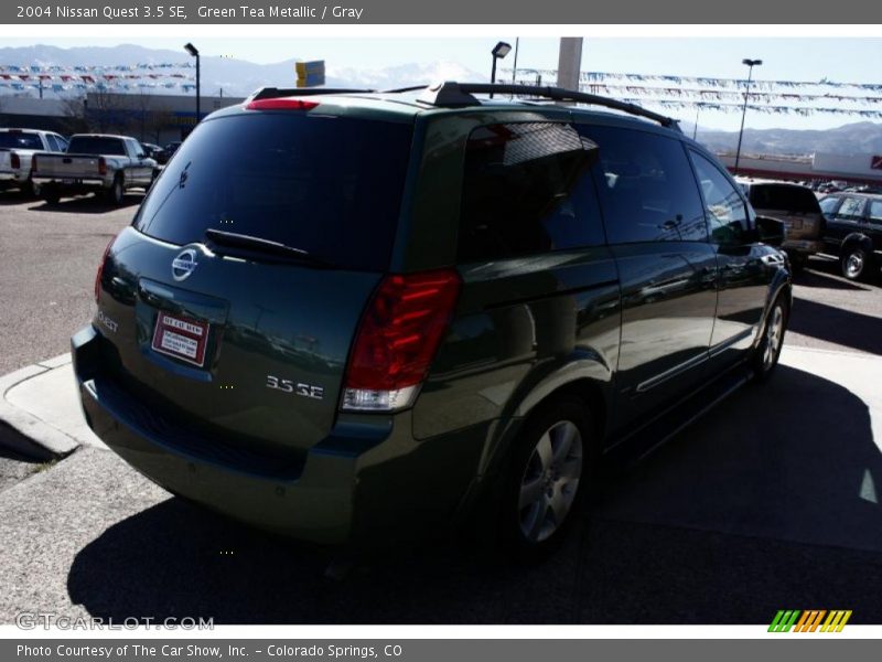 Green Tea Metallic / Gray 2004 Nissan Quest 3.5 SE