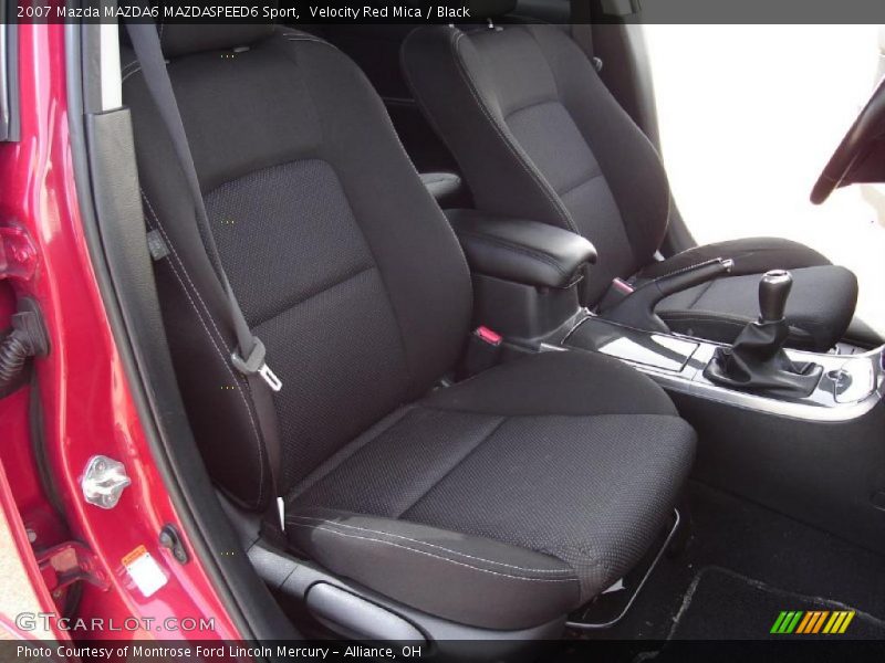 Velocity Red Mica / Black 2007 Mazda MAZDA6 MAZDASPEED6 Sport