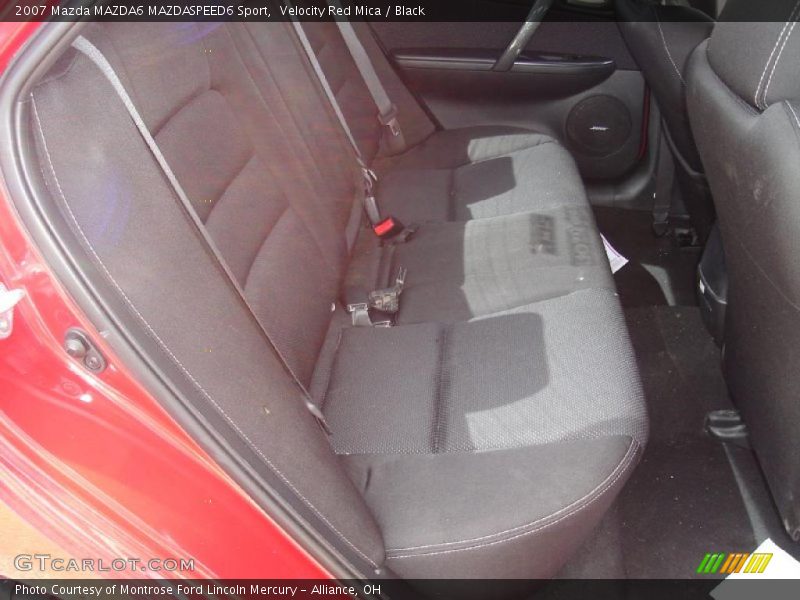 Velocity Red Mica / Black 2007 Mazda MAZDA6 MAZDASPEED6 Sport