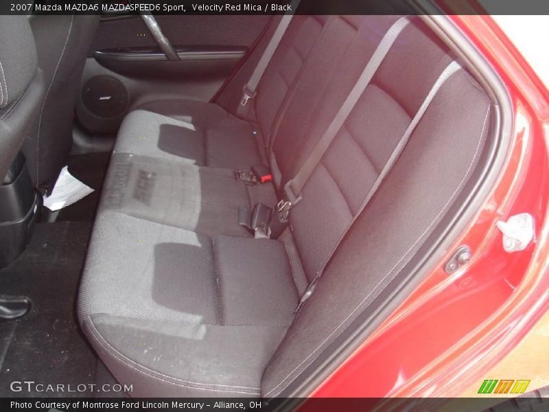 Velocity Red Mica / Black 2007 Mazda MAZDA6 MAZDASPEED6 Sport