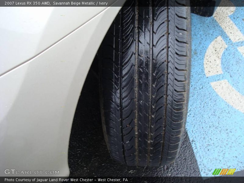 Savannah Beige Metallic / Ivory 2007 Lexus RX 350 AWD