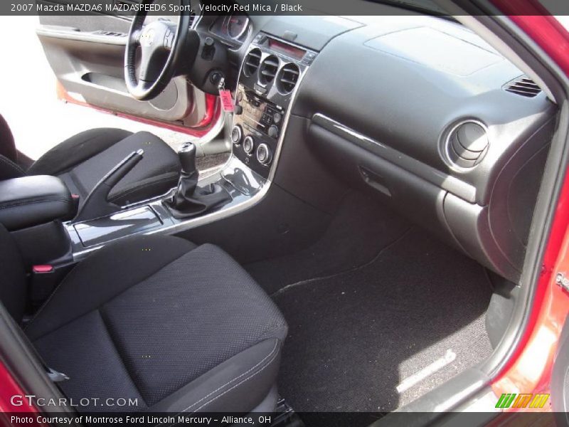 Velocity Red Mica / Black 2007 Mazda MAZDA6 MAZDASPEED6 Sport