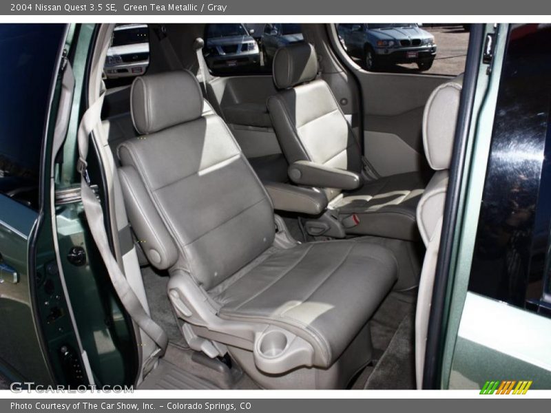 Green Tea Metallic / Gray 2004 Nissan Quest 3.5 SE