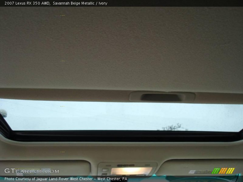 Savannah Beige Metallic / Ivory 2007 Lexus RX 350 AWD