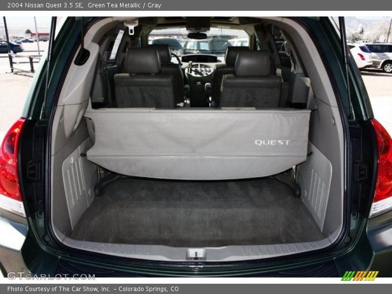 Green Tea Metallic / Gray 2004 Nissan Quest 3.5 SE