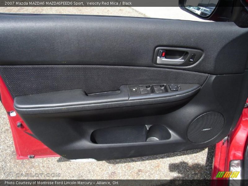 Velocity Red Mica / Black 2007 Mazda MAZDA6 MAZDASPEED6 Sport