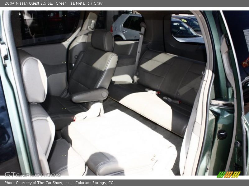 Green Tea Metallic / Gray 2004 Nissan Quest 3.5 SE
