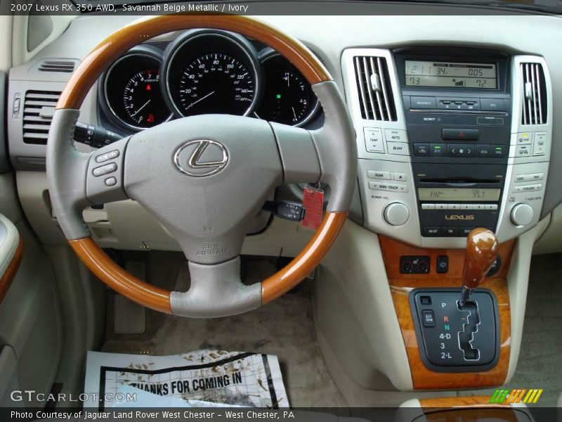 Savannah Beige Metallic / Ivory 2007 Lexus RX 350 AWD