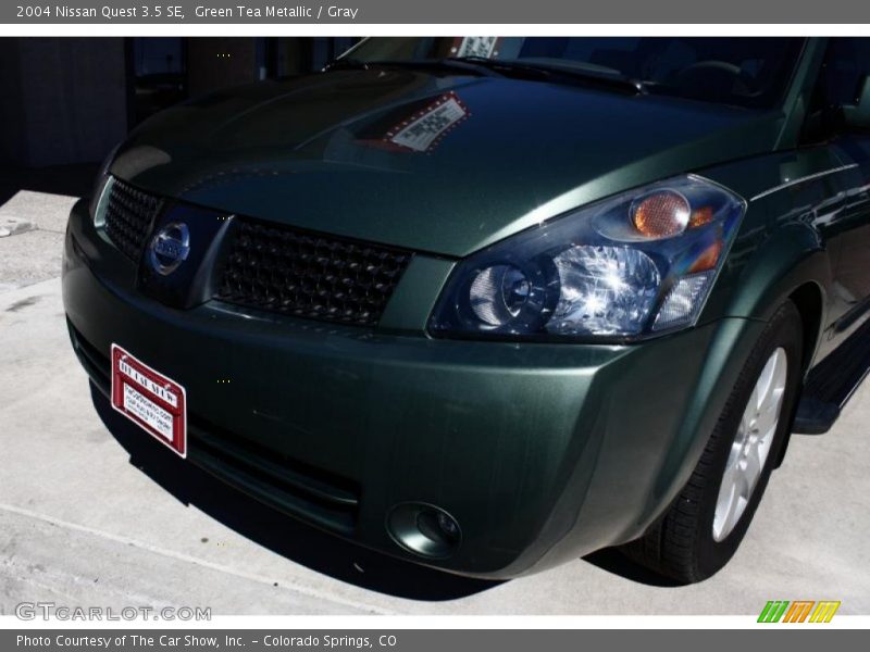 Green Tea Metallic / Gray 2004 Nissan Quest 3.5 SE