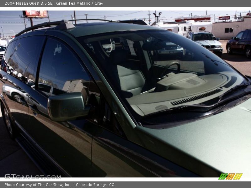Green Tea Metallic / Gray 2004 Nissan Quest 3.5 SE
