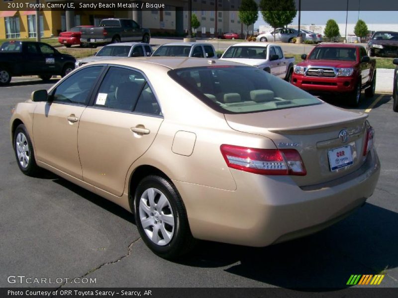 Sandy Beach Metallic / Bisque 2010 Toyota Camry LE
