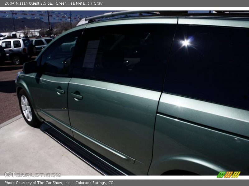 Green Tea Metallic / Gray 2004 Nissan Quest 3.5 SE