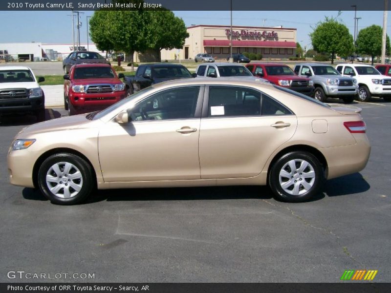 Sandy Beach Metallic / Bisque 2010 Toyota Camry LE