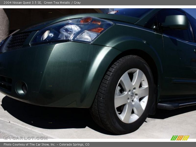 Green Tea Metallic / Gray 2004 Nissan Quest 3.5 SE