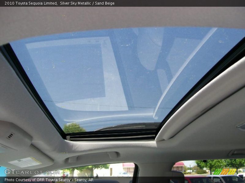 Silver Sky Metallic / Sand Beige 2010 Toyota Sequoia Limited