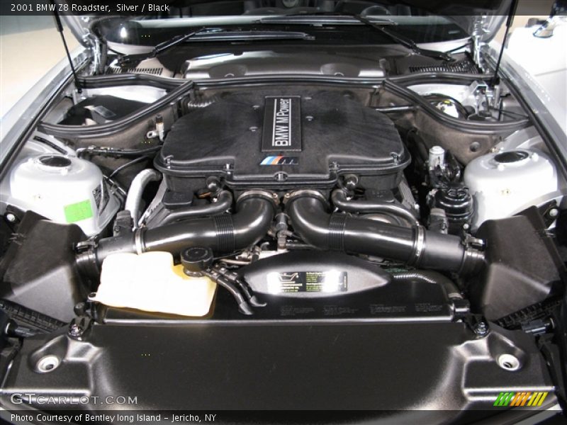 Silver / Black 2001 BMW Z8 Roadster