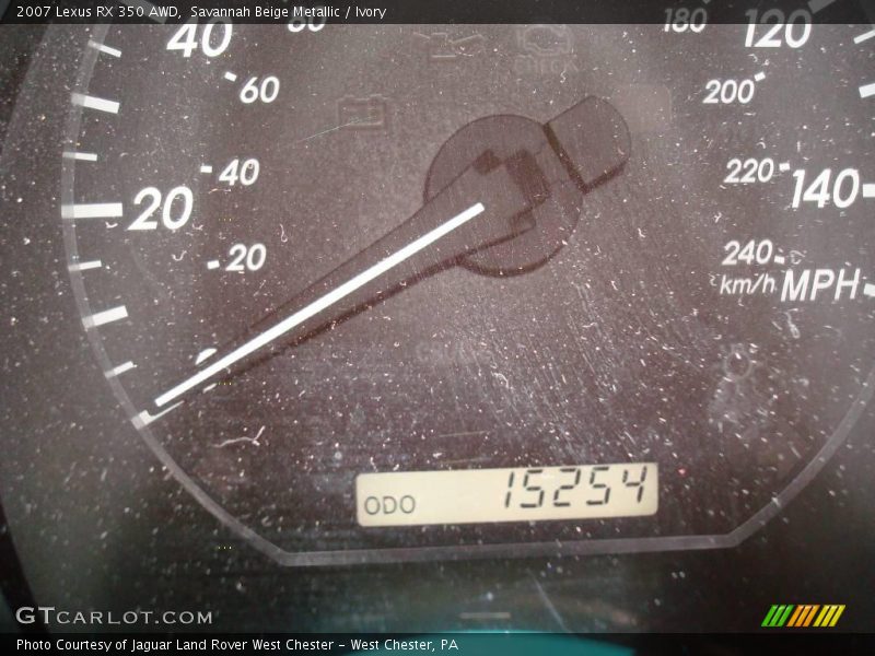 Savannah Beige Metallic / Ivory 2007 Lexus RX 350 AWD