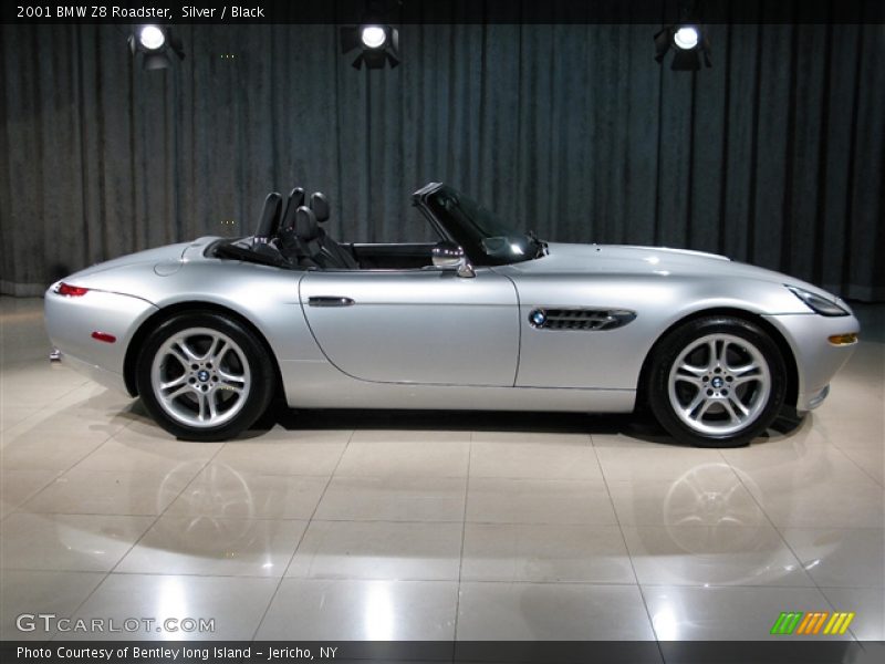 Silver / Black 2001 BMW Z8 Roadster