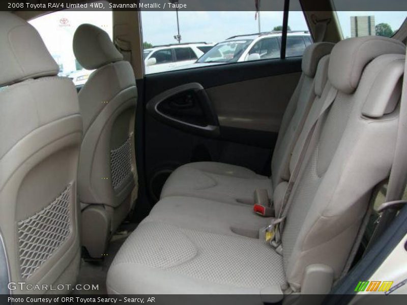 Savannah Metallic / Taupe 2008 Toyota RAV4 Limited 4WD