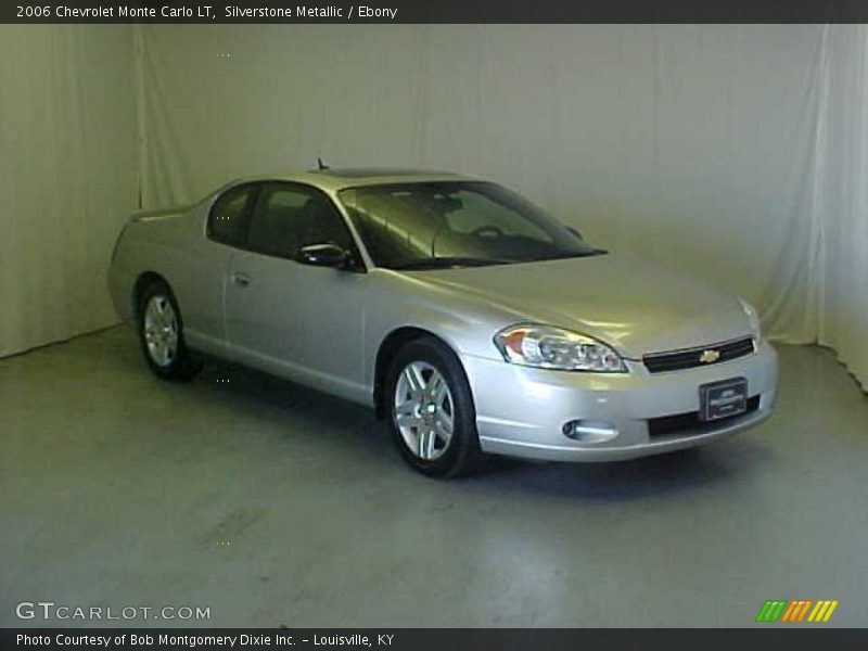Silverstone Metallic / Ebony 2006 Chevrolet Monte Carlo LT