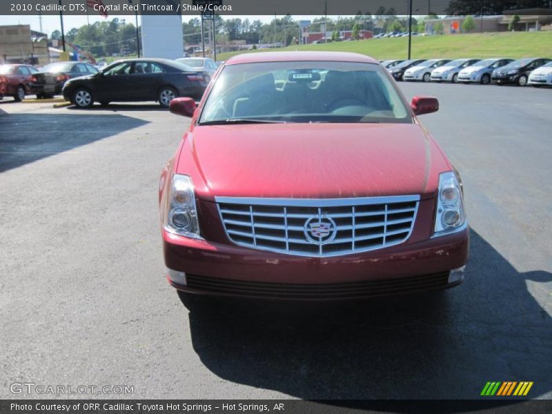 Crystal Red Tintcoat / Shale/Cocoa 2010 Cadillac DTS