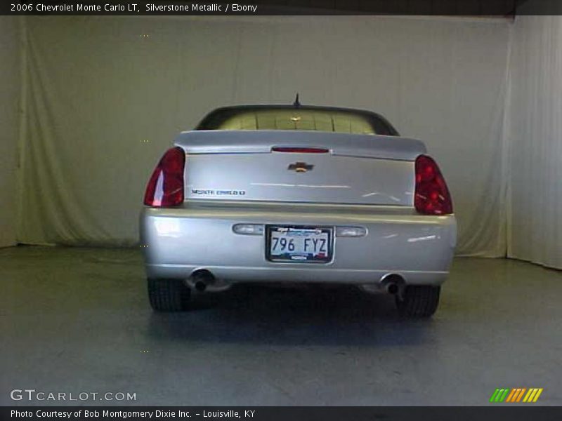 Silverstone Metallic / Ebony 2006 Chevrolet Monte Carlo LT