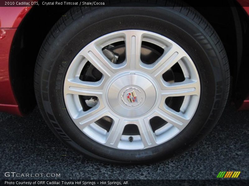 Crystal Red Tintcoat / Shale/Cocoa 2010 Cadillac DTS