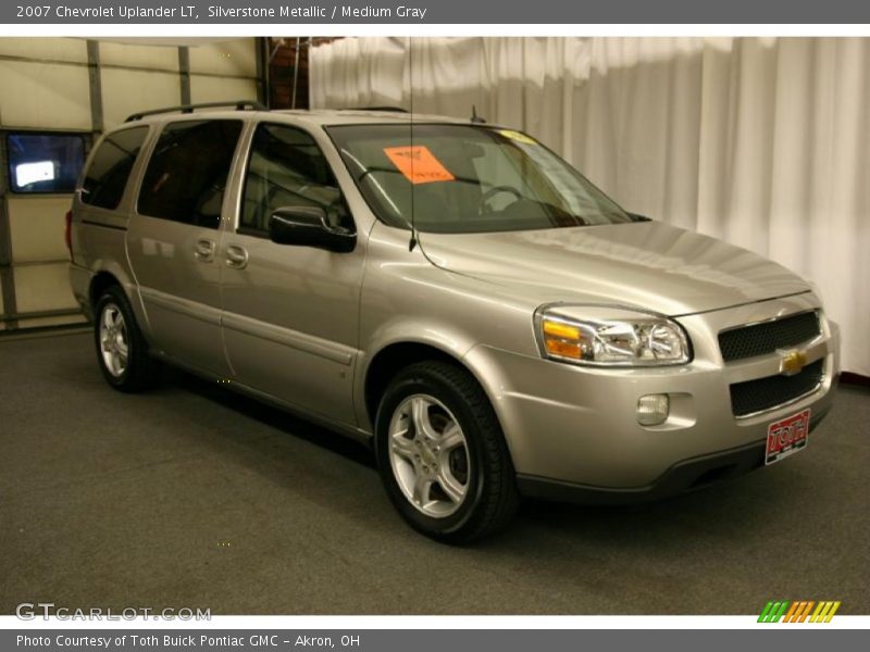 Silverstone Metallic / Medium Gray 2007 Chevrolet Uplander LT