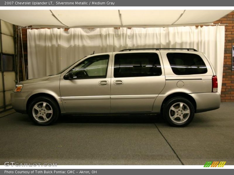 Silverstone Metallic / Medium Gray 2007 Chevrolet Uplander LT