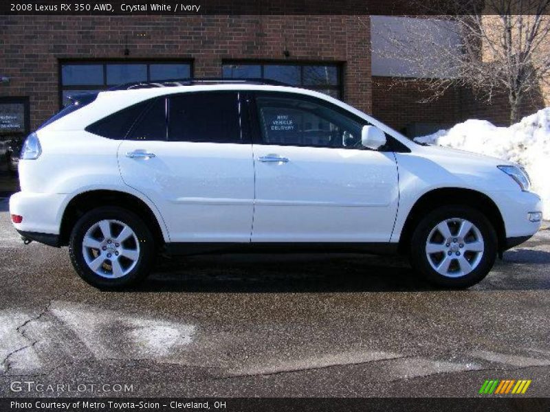 Crystal White / Ivory 2008 Lexus RX 350 AWD