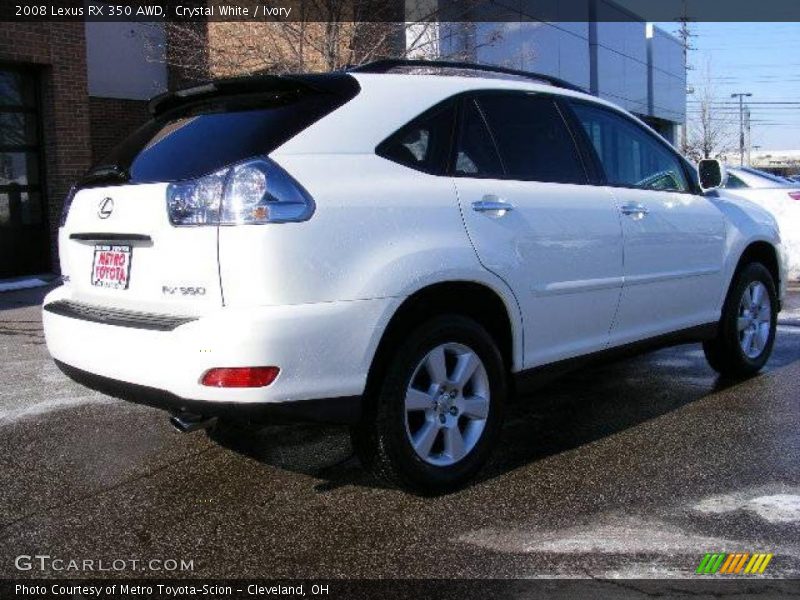 Crystal White / Ivory 2008 Lexus RX 350 AWD