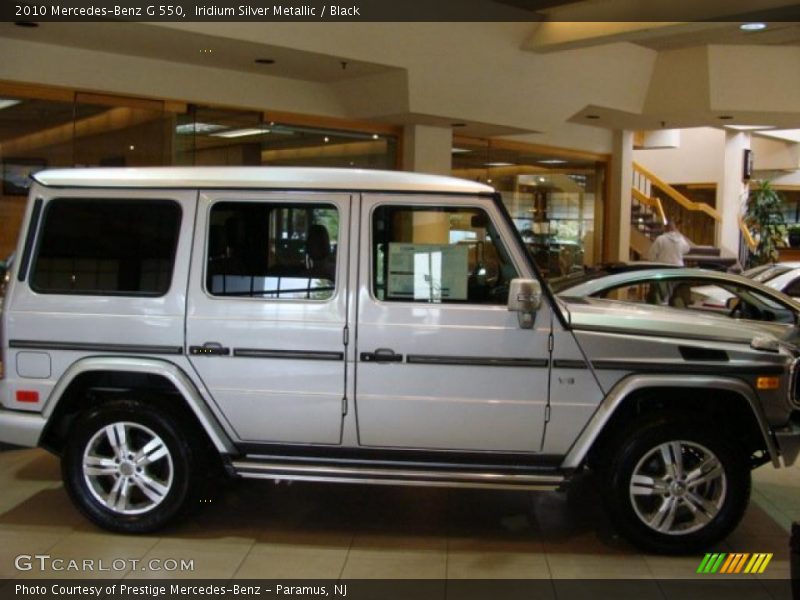 Iridium Silver Metallic / Black 2010 Mercedes-Benz G 550