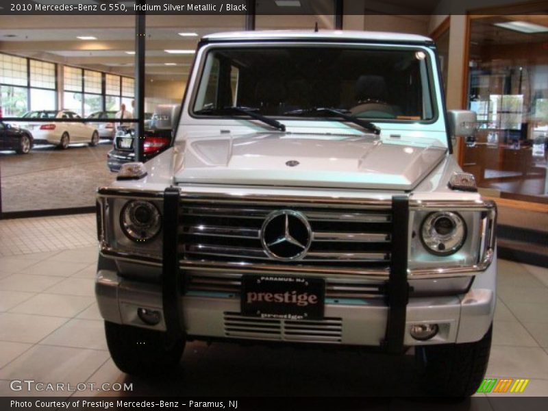 Iridium Silver Metallic / Black 2010 Mercedes-Benz G 550