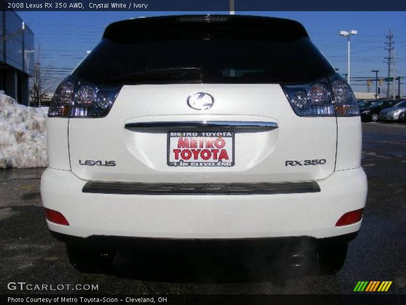 Crystal White / Ivory 2008 Lexus RX 350 AWD
