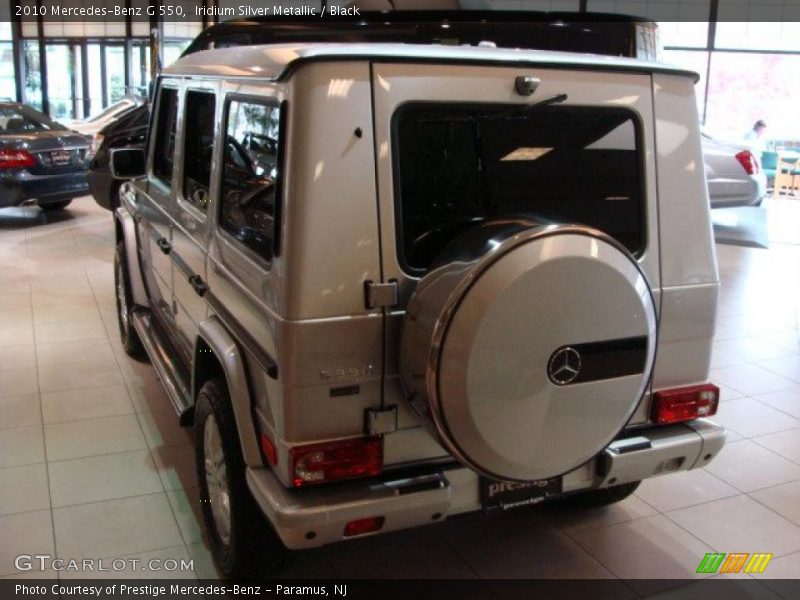 Iridium Silver Metallic / Black 2010 Mercedes-Benz G 550